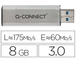 Memoria USB 3.0 Q-Connect Flash 8 GB